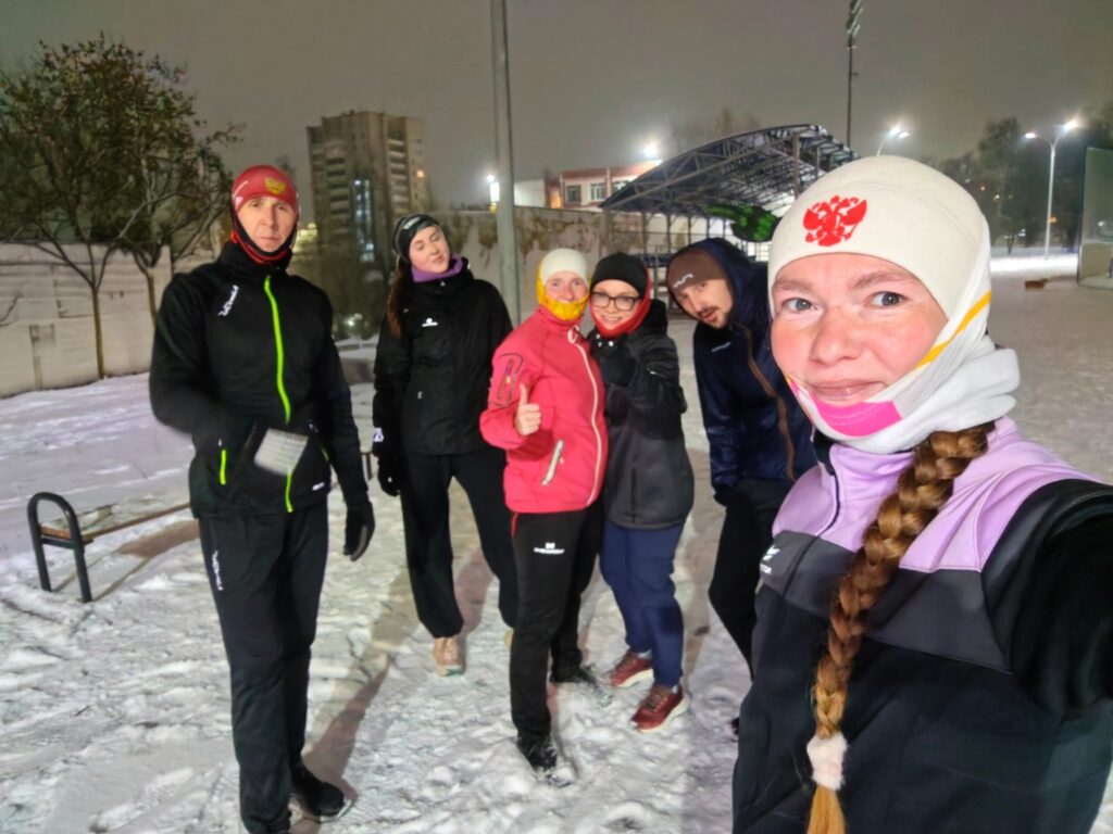 Зимняя беговая тренировка: лёгкий бег и ОФП