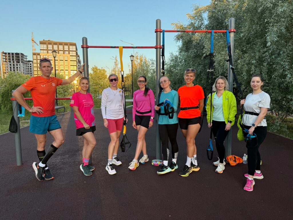 Бег и TRX: как RUN4FUN тренирует разные группы вместе